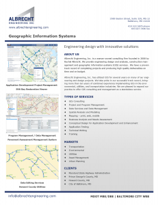 Brochure - GIS